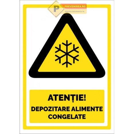 Indicatoare pentru alimente congelate